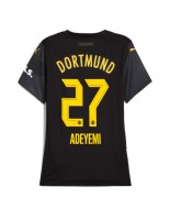 Borussia Dortmund Karim Adeyemi #27 Venkovní Dres pro Dámské 2024-25 Krátký Rukáv